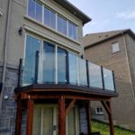 frameless glass balcony railings canada